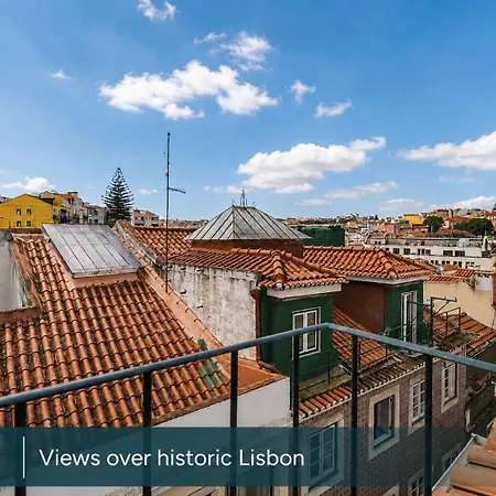 Castle View Balcony - 1881 * Lisboa